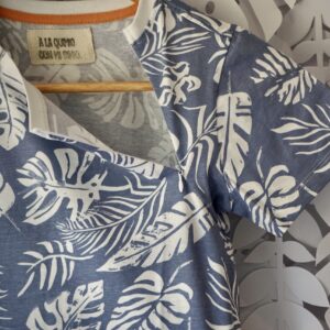 Polera estampada manga corta