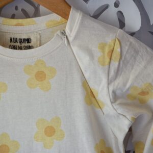Polera estampada manga larga